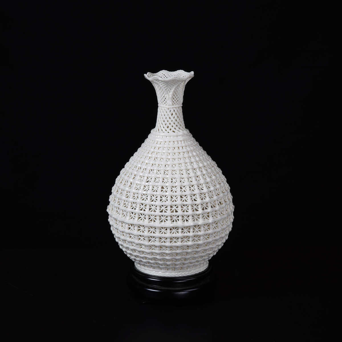 陶瓷花瓶 花瓶 家居摆件 陶瓷工艺品 德化白瓷器 玉壶春