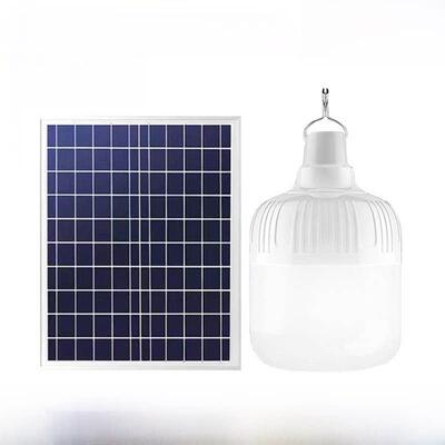 Solar Light Bulb Outdoor Portable Solar Powered Pendant Lamp