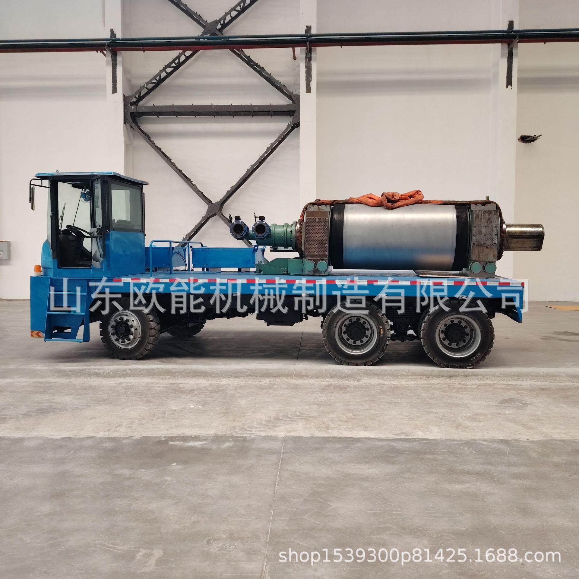 25吨电动拉货平板车 工业重型搬运车 蓄电池车间运输大功率周转车