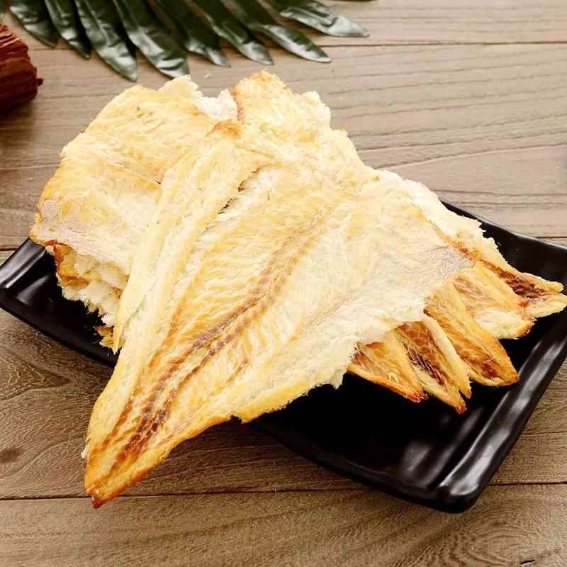 北海特产烤鱼片鳕鱼片海苔味鳕鱼干 干片即食零食品500g松软香甜