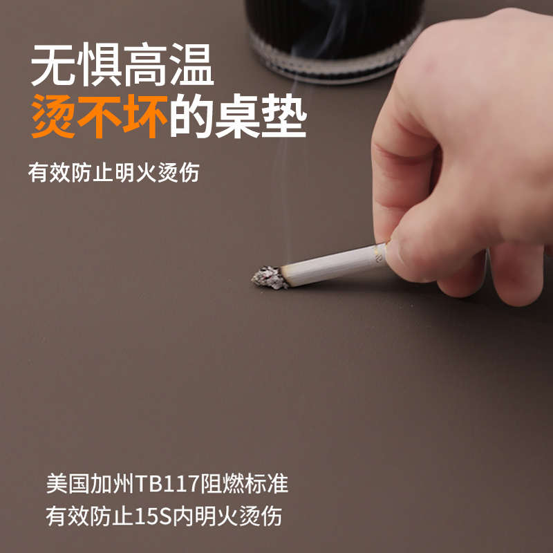 精品超大鼠标垫顺滑办公桌布轻奢高级感书桌垫工位电脑键盘桌面保