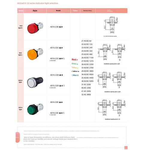 西门子APT指示灯AD16-22C/22E/22H/22P/22I/22Q/22S/22BF/r23/g31