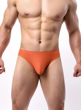 Men's Ice Silk Triangle Pants Youth Soft Thin Breathable