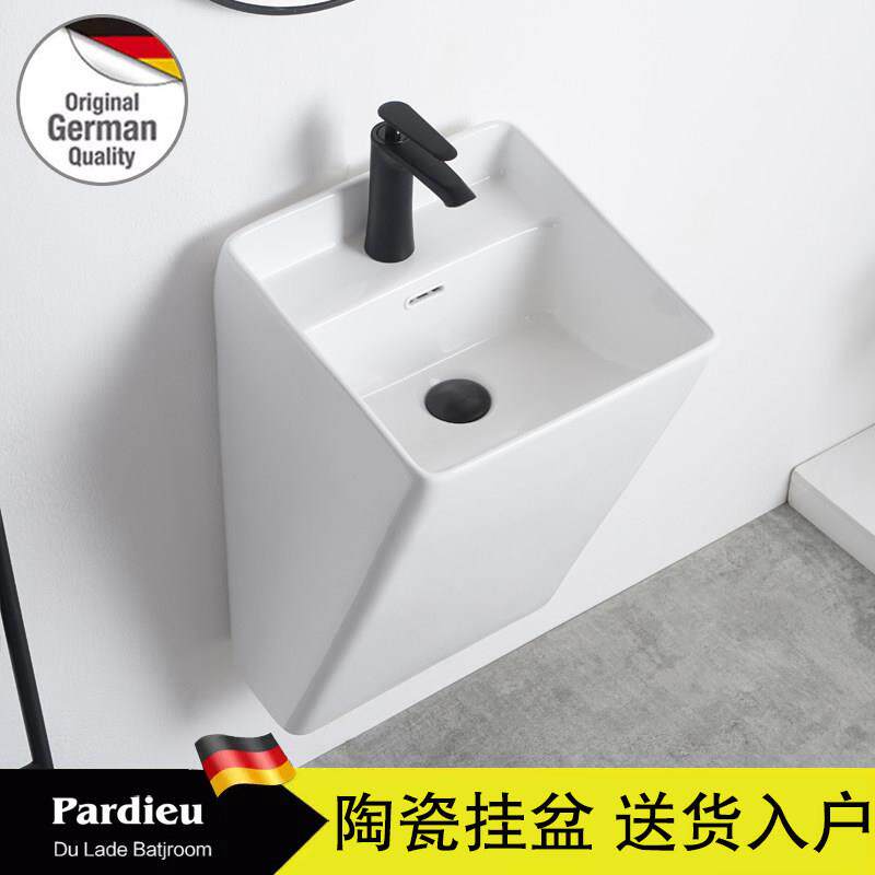 壁挂式洗手盆洗脸盆单水槽挂墙式小洗手盆迷你洗手池小型小户型挂