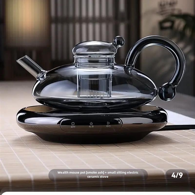 新型小型坐式电陶瓷炉小型迷你茶机茶炉家用智能保温泡茶炉