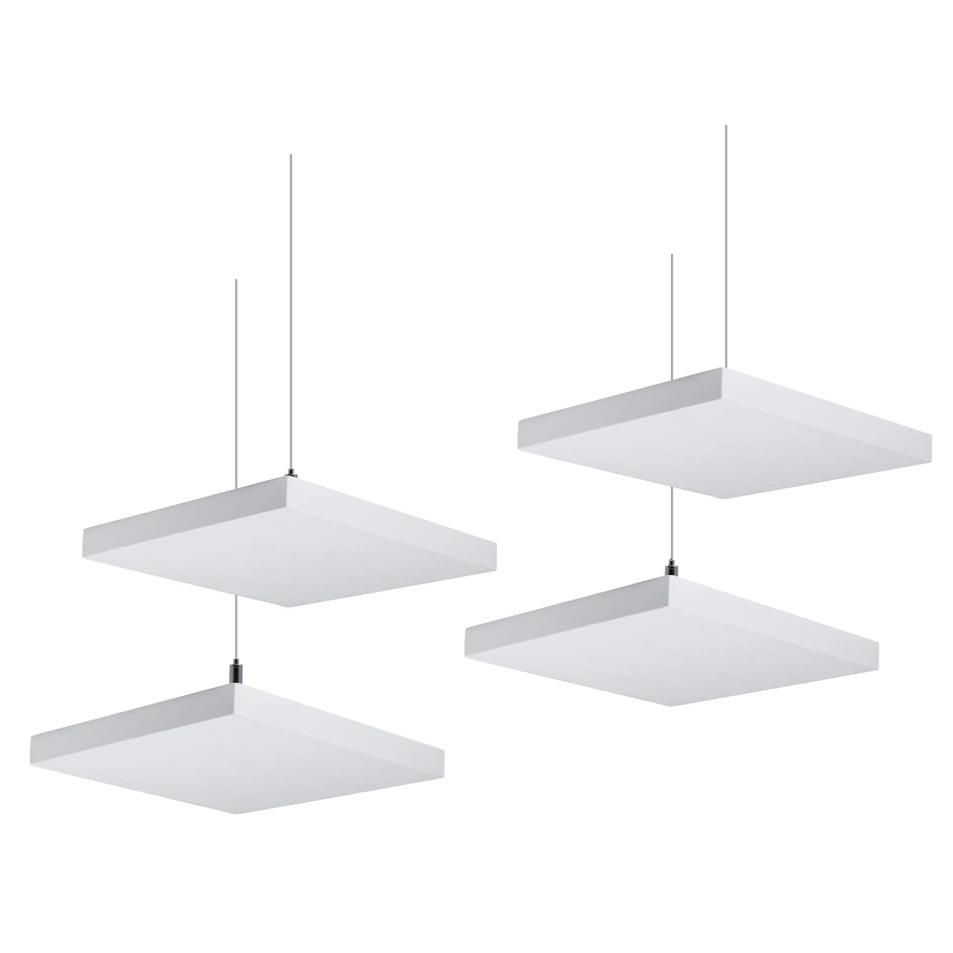 Acoustic Ceiling Panels 吸音天花板面板玻璃纤维吊顶板方形圆形