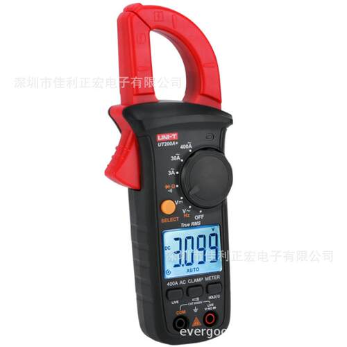 优利德UT200A+数字钳形万用表电阻数显钳形表电流