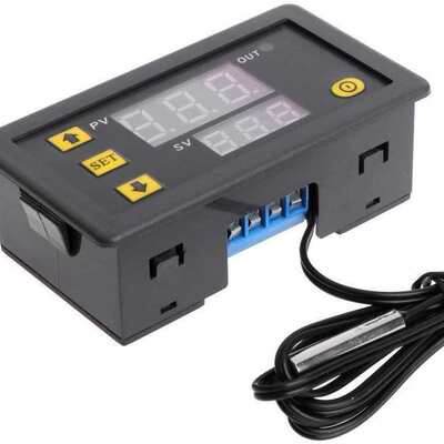 W3230高精度温度控制器 数显温控器模块 控温开关微型温控板