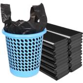 家用厨房垃圾袋子加厚特大号特厚拉圾圾手提式 小号拉极级20升