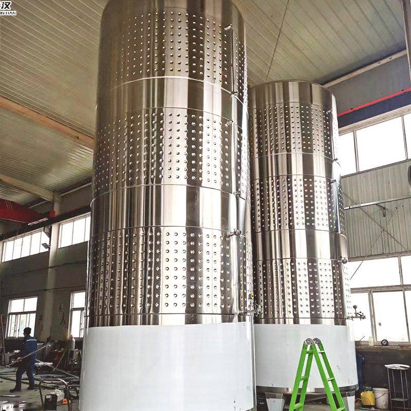 5吨米酒果酒发酵罐弥勒版恒温不锈钢发酵罐不锈钢葡萄酒储酒罐