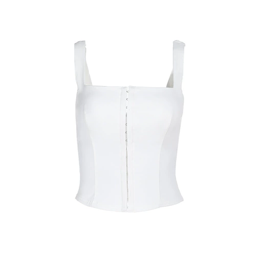 Жилет с регулируемой талией, топ, женский камзол с грудиной на талии