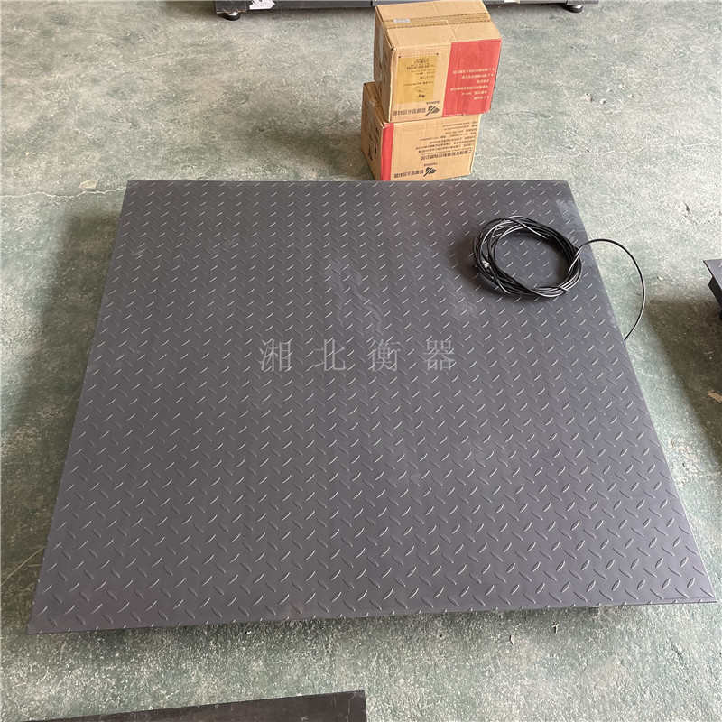 湘北恒 仓库物流称重 1.2x1.5m加厚型 可选打印 电子地磅秤 SCS3T
