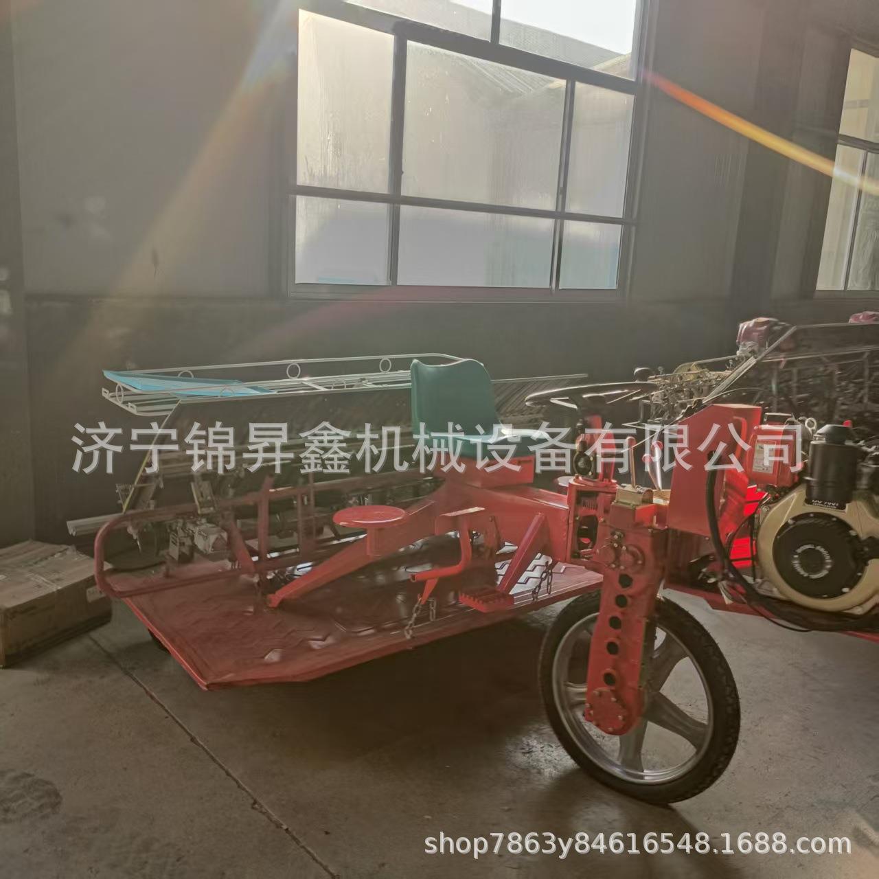 大型水田乘坐式六行高速低速水稻插秧机 手动四行秧苗种植机