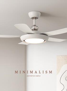 2025新款餐厅风扇灯led灯芯客厅简约一体吊扇灯静音卧室电风扇灯