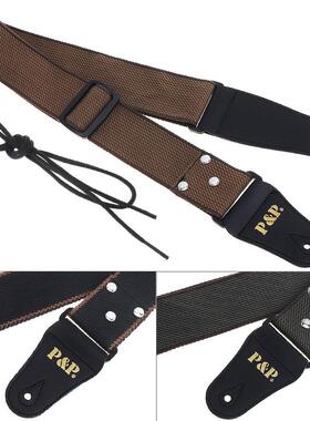 Adjustable Pure Cotton Guitar Strap for Acoustic Electric Ba