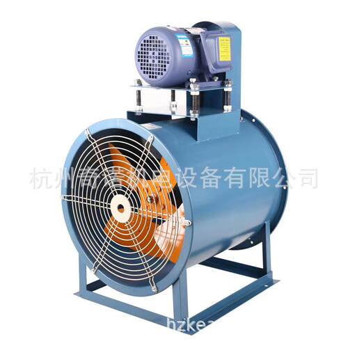 供应KT40-8型大风量皮带轮传动轴流风机防爆电机外置式轴流风机