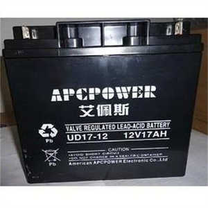 APCPOWER艾佩斯蓄电池UD17-12阀控密封型 UPS计算机应急电源