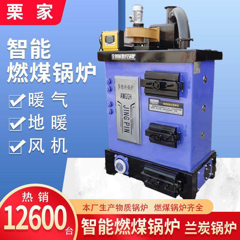 燃煤锅炉家用地暖养殖水暖锅炉全智能数控反烧炉新型环保节能取暖