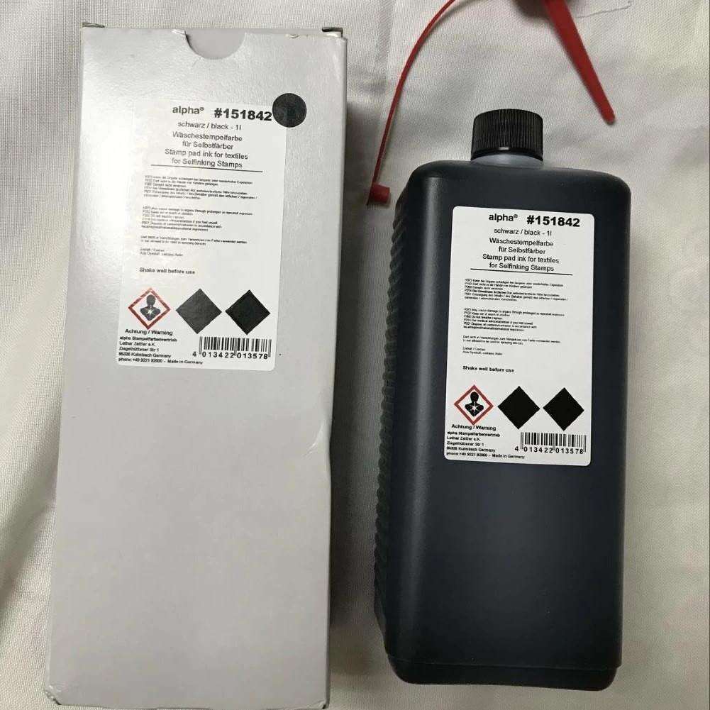 进口纺织品专用印油印台墨水 棉布 织物 布料 纤维 回墨织物 印油