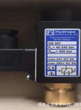 德国Hydropa压力开关DS307/V2/AS-H2-055DS-307/SCH/V2-55