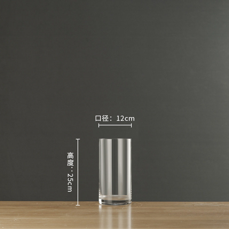 高花瓶插花长枝新款玄关干花小花装饰品入户家用美式餐桌器皿加厚图片