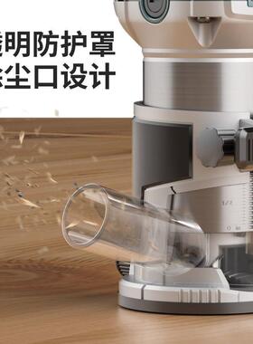 j8小248机木工开槽大率可调节电动修立边机功木工工具闽二锣合g3