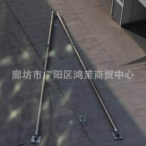 铝合金立杆器电力施工铝合金管式杆塔铝合金人字抱杆两用立杆机