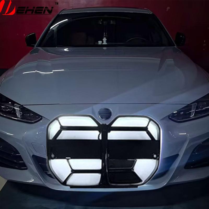 适用于宝马2021-2025款新4系G22 G26 CS款LED发光中网前格栅替换