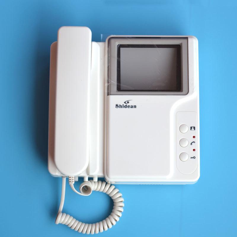原装视得安SD-980RY37黑白可视对讲门铃 SD-980R3BS彩色7寸面板显