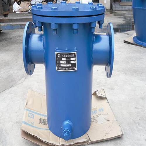 厂家直供篮式过滤器铸钢不锈钢衬氟管道过滤器