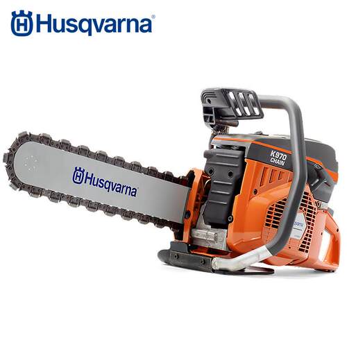 HUSQVARNA富世华K970链锯金钢石链锯石块混凝土切割汽油锯水泥