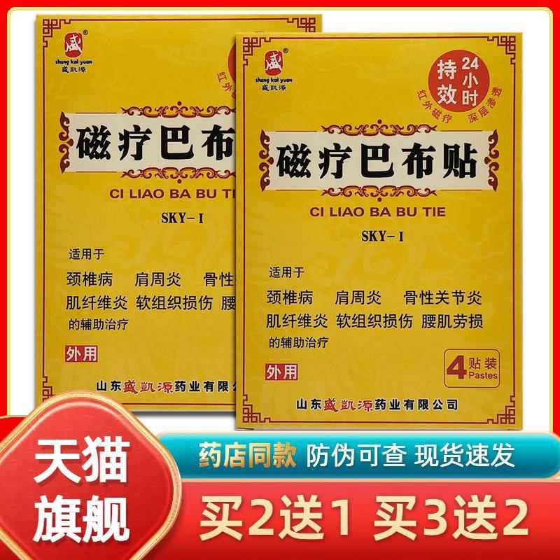 正品盛凯源磁疗巴布贴SKY-I颈椎肩周腰肌关节软组织辅助贴膏1696