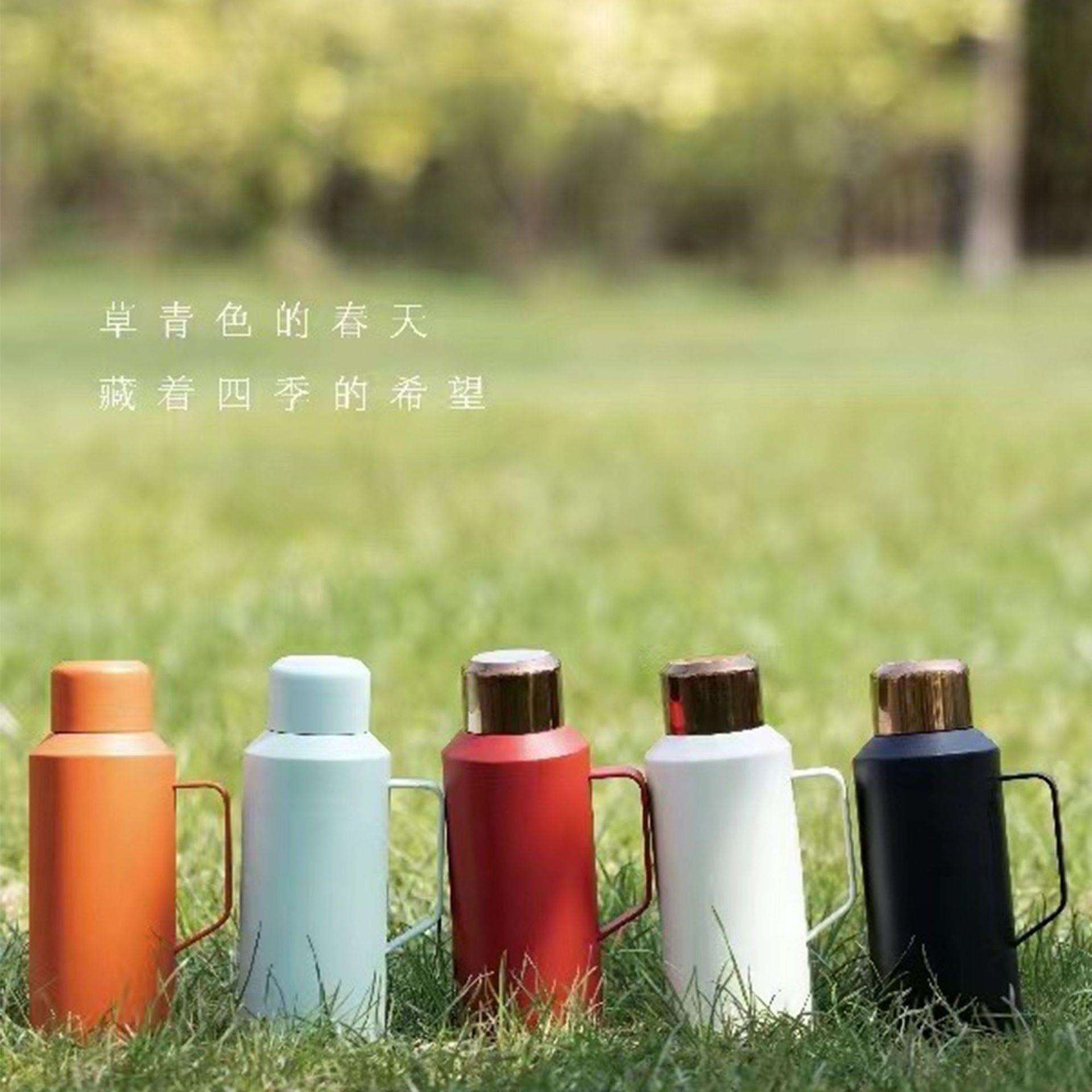 茗元素小钢炮迷你焖茶壶保温壶车载泡茶壶便携大容量不锈钢保温壶