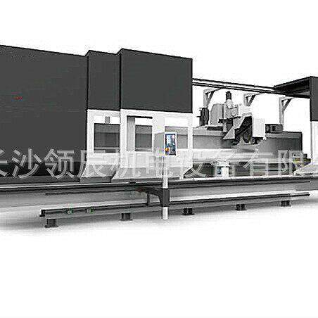 数控CNC300螺杆石油钻杆抛光机，精密抛光机