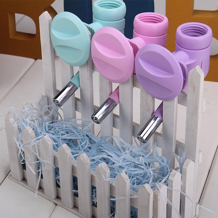 双珠宠物饮水器狗狗猫咪兔子泰迪喝水器宠物悬挂式自动饮水头