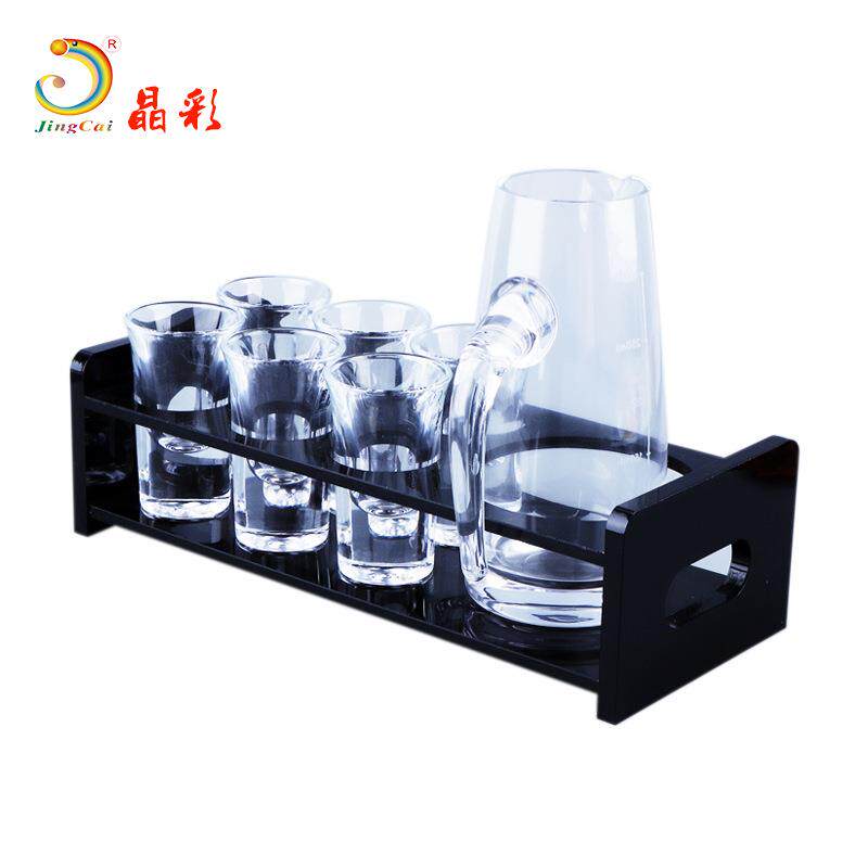 亚茶水杯展示架纳架吧5克台杯子置收物架有机玻璃茶力杯相框