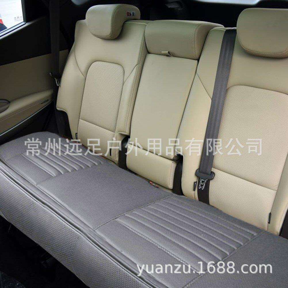 汽车座垫皮革座套 竹炭三人座 四季通用 亚马逊Ebay