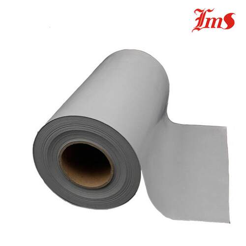 灰色矽胶布 0.5mmT*300mm*50m整卷导热矽胶布 带纤导热绝缘硅胶布