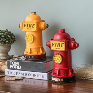 看不出来是存钱罐的隐形存钱罐儿童实用欧式复古消防栓家用 创意