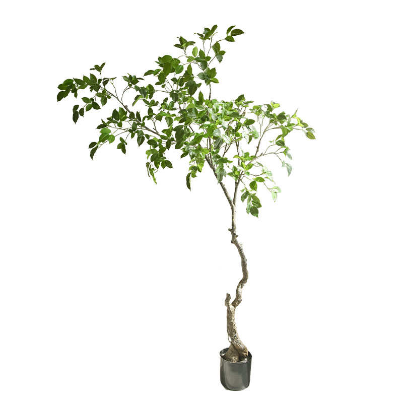 仿真绿植客厅盆栽仿真小叶榕树装饰假绿植仿真假树景观装饰摆件