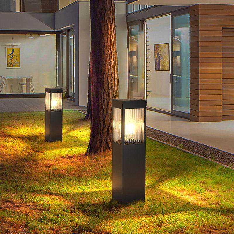 太阳能草坪灯户外防水玻璃庭院灯别墅花园气氛灯园林景观灯落地灯