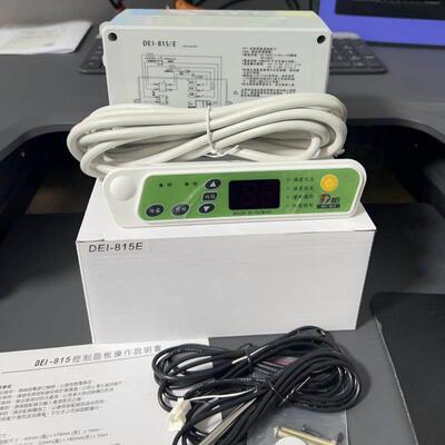 原装得意温度控制器 立柜温控器 DEI-815 DEI-758FBGPN 02FA SCN