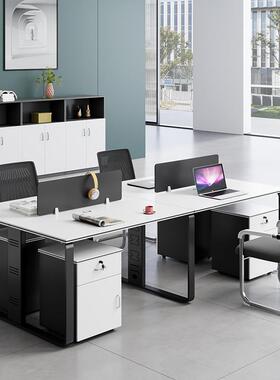 TYM-0281办公家屏卡风隔断职员桌组合现代简具约员位246座办公桌