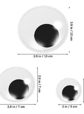6 Pcs Moving Eyes Safety For Craft Big Crafts Large Googly