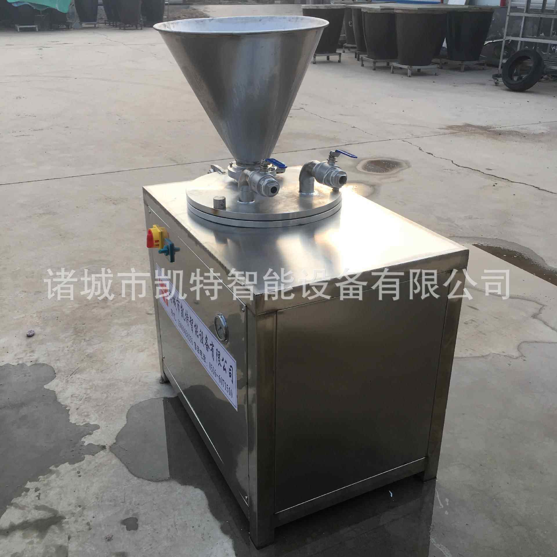 液压灌肠机腊灌机肠机香肠肠PZP产加工器量高操作简单