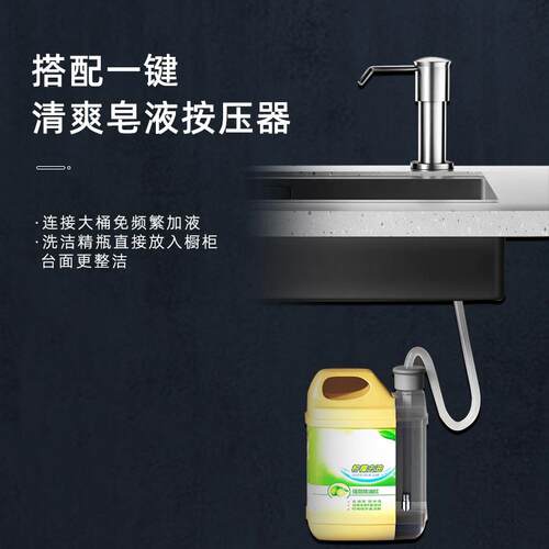 跨境304加厚不锈钢厨房橱柜一体式免安装水槽水盆整体灶台柜储物