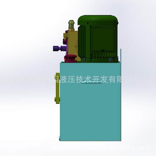 纺织卷布机壁挂式小型液压站系统机械设备用工业液压系统厂家