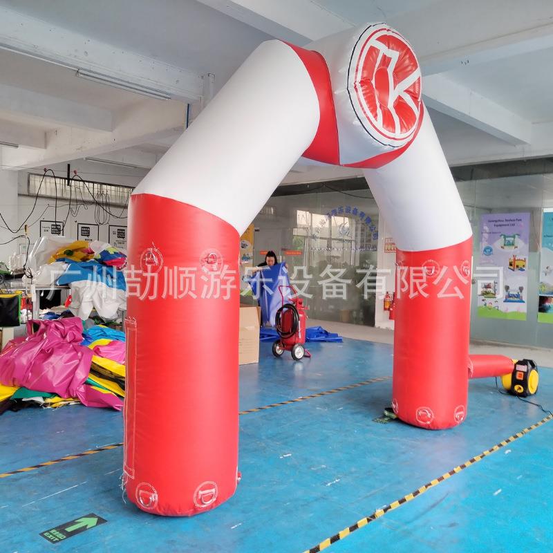 充气闭气广告红色拱门气模 充气广告活动庆典展览拱门气模