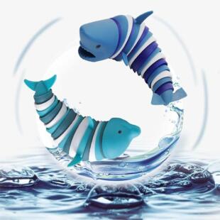 Slug Shark Dolphin Fidget Toys Toddler ADHD Autism Sensory T