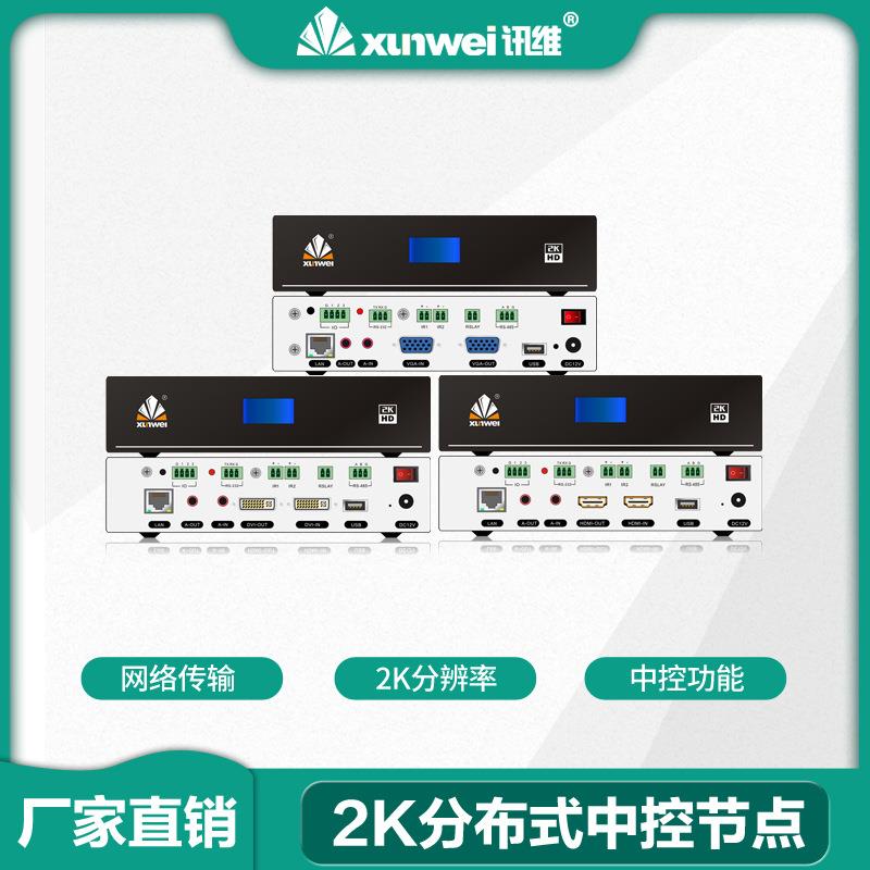 2K分布式输入输出节点中控网络拼接录播编解码音视频综合控制器
